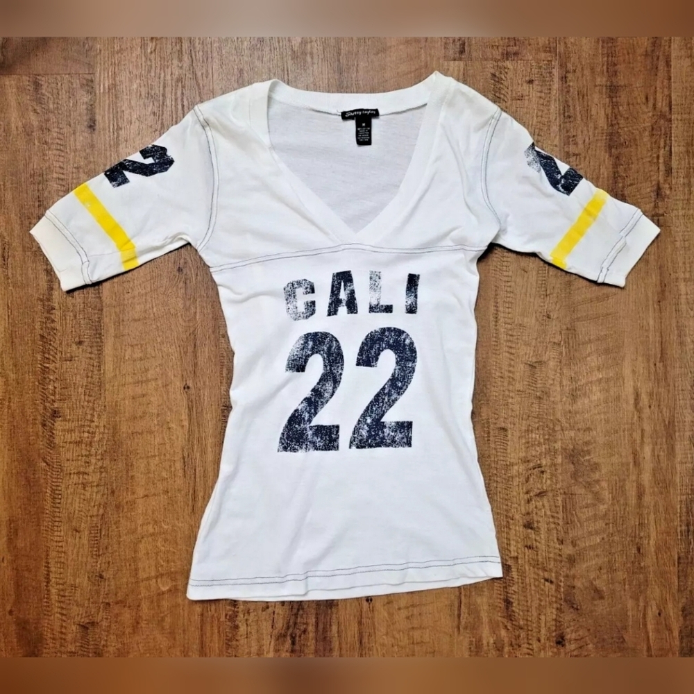Sherry Taylor football style t-shirt